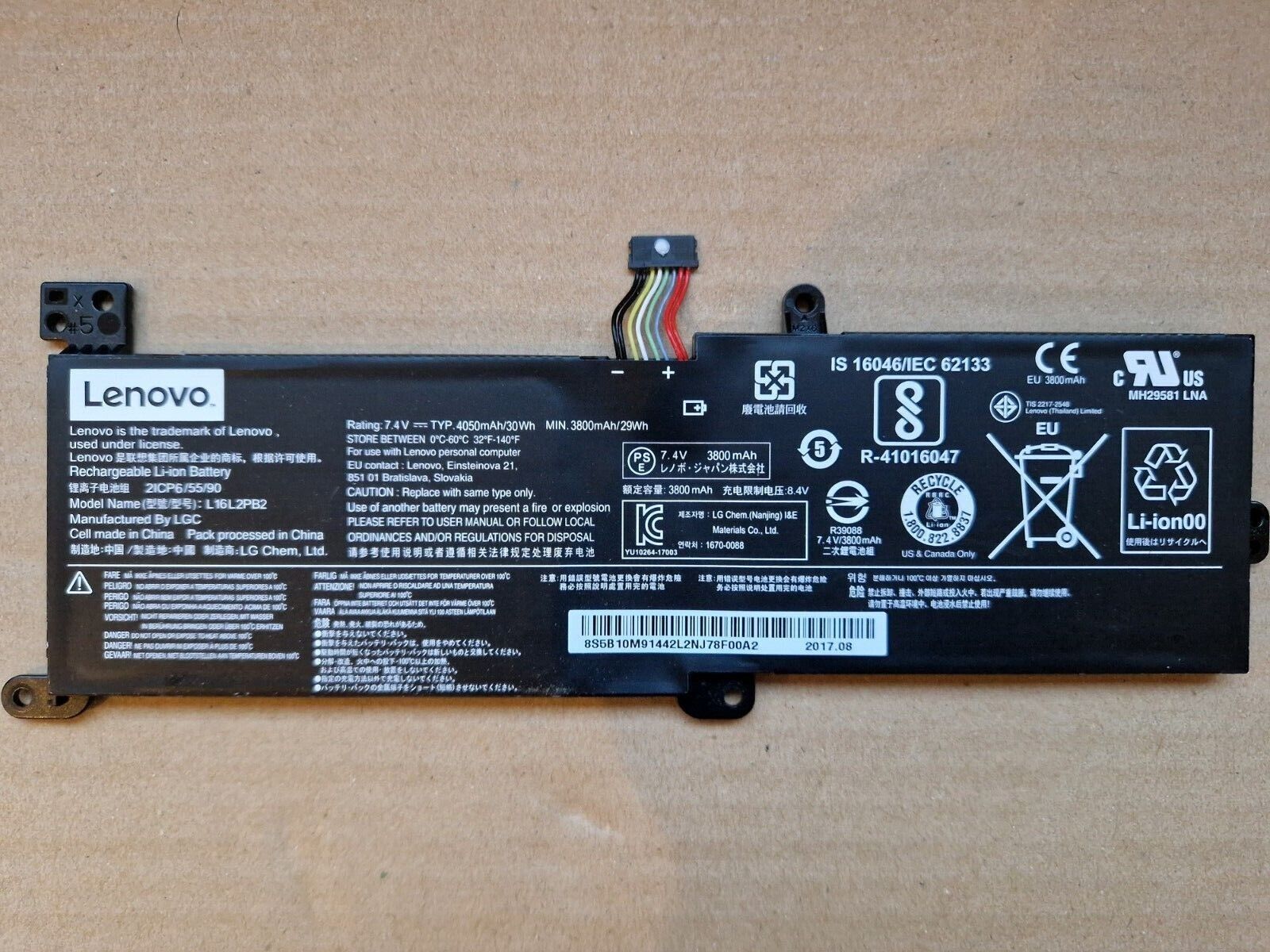 Thay Pin Lenovo Ideapad 320-17IAP