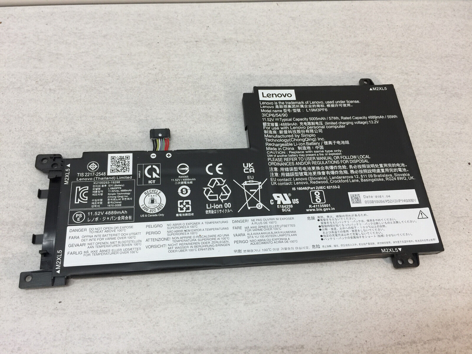 Thay Pin Lenovo Ideapad 5-15ITL05