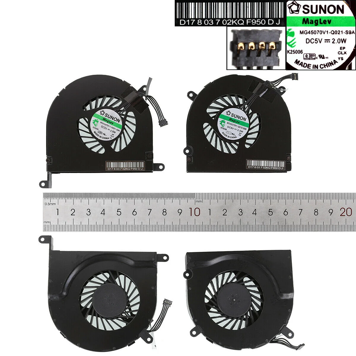 Thay Quạt Fan Tản Nhiệt Macbook Pro 17 A1297
