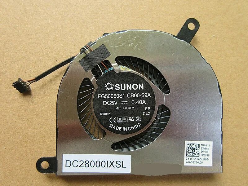 Thay Quạt tản nhiệt Dell Latitude E5490 E5491 5490 5491